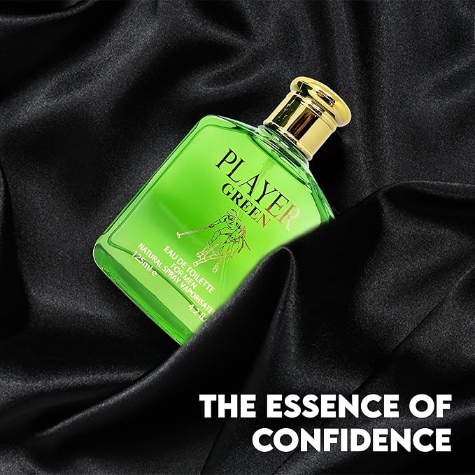 Men's Cologne Gift Set 4 Pack(Obscure&Guilt Black&Player Green&Armada) - 3.4 Fl Oz Each | Vanilla Bourbon, Leather & Amber Floral Fragrance | Luxury Eau de Toilette