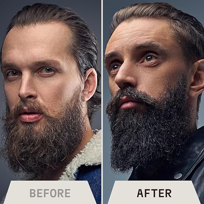Striking Viking Unscented Beard Oil for Men - 2 Fl Oz, Fragrance-Free - Clear Beard & Mustache Conditioner with Jojoba & Argan Blend, Almond & Tea Tree Oils for Growth & Sensitive Skin