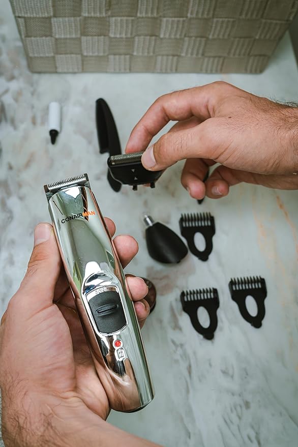 Conair 13-Piece Rechargeable All-In-One Beard & Mustache Trimmer Grooming System