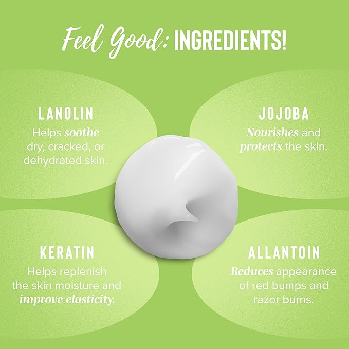 Coochy Shave Cream - Moisturizing Shave Lotion - Gentle Intimate Shaving Cream - For Bikini Area, Underarms, Legs & More - Rash-Free, Hydrating Formula - Key Lime Pie, 7.2 oz