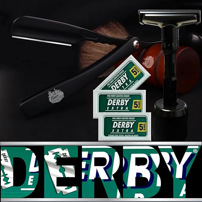Derby Professional Doble Edge Razor Blades for straight razor (25)