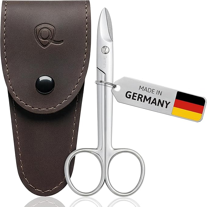 marQus - Toenail Scissors made in Germany - for precise cutting of thick nails, suitable as pedicure tool, with Premium Storage Case
