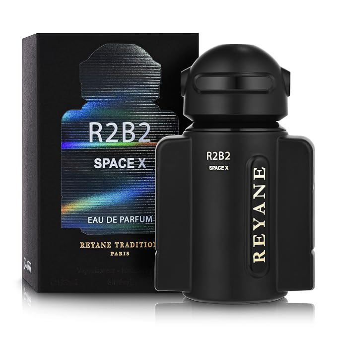 Reyane Tradition R2B2 SPACE X Limited Edition Men's Fragrance Designed With Cutting-Edge Laser Spray Technology