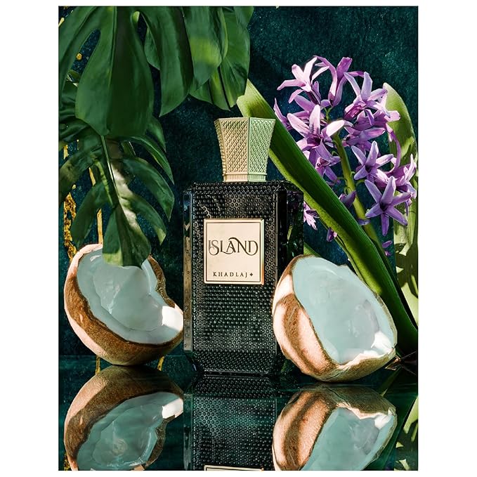 Khadlaj Island Extrait de Parfum Spray for Unisex, 3.4 Ounce