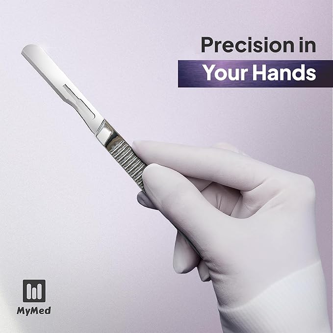 MyMed Disposable 14R Dermaplane Scalpels, Dermaplaning Razors - Pack of 20 Dermaplane Razor for Women Face, Women's Disposable Shaving Razors