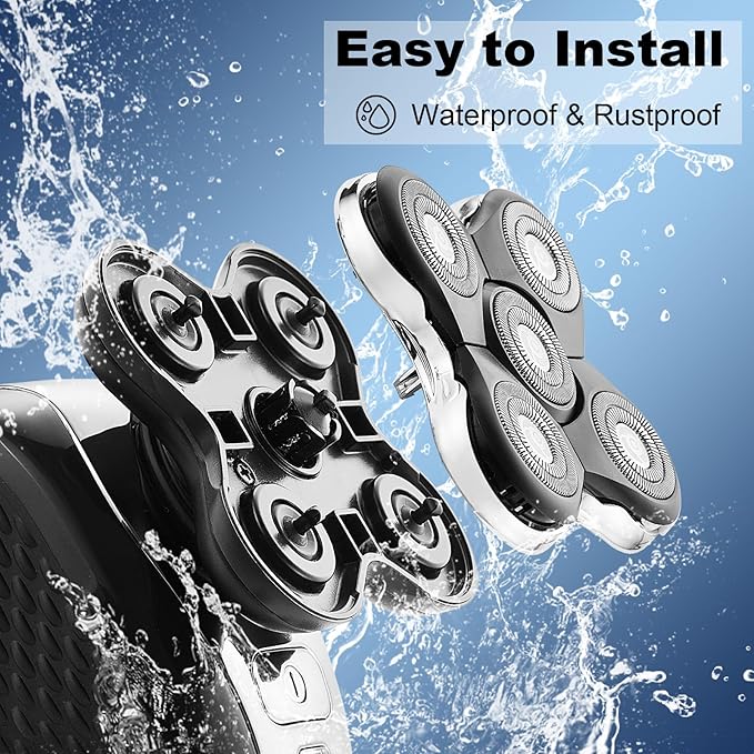 Shaver Replacment Heads Compatible with Remington Balder Pro XR7000 Head Shaver (2 Packs)