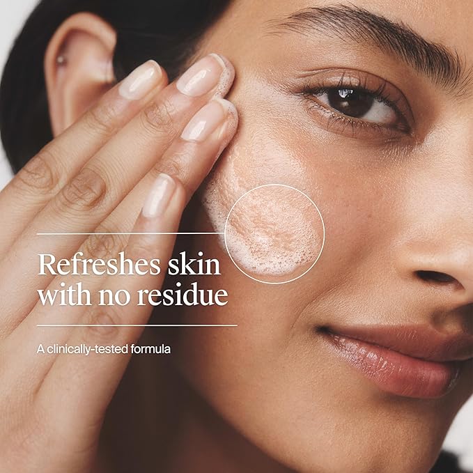 Neutrogena Fresh Foaming Facial Cleanser, All-In-One Makeup Remover Face Wash for Nor-mal to Oily Skin Deeply Cleanses & Removes Waterproof Makeup, Soap-Free, Non-Comedogenic, 8.5 fl. oz