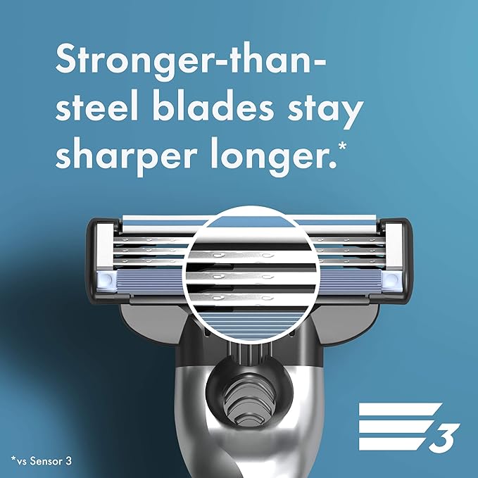 Gillette Mach 3 Razor Refils 12 pack