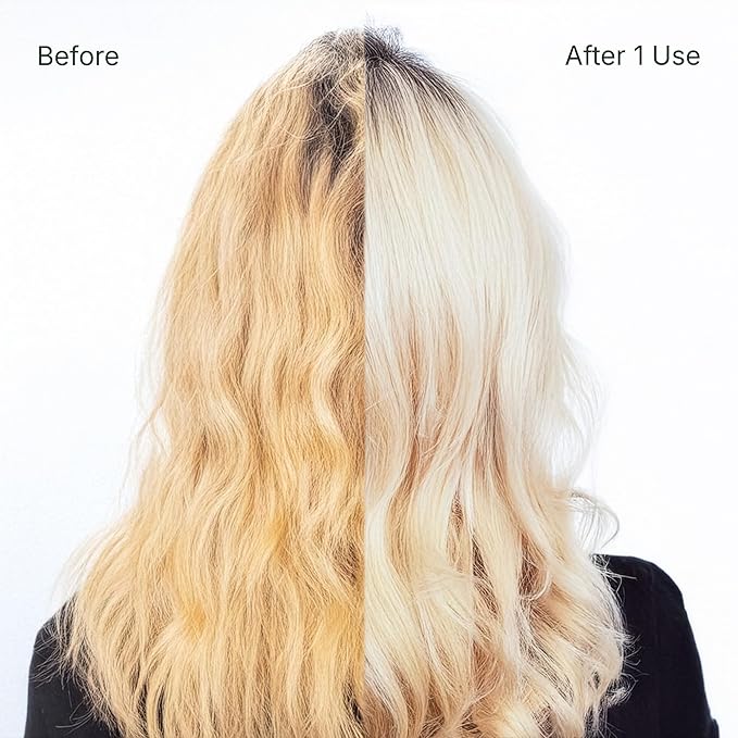 GOOD&ALL Purple Shampoo - Reduce Yellow Tones for Blonde, Silver, Highlighted Hair - Sulfate, Paraben, Fragrance-Free & Vegan - 13.5 fl oz