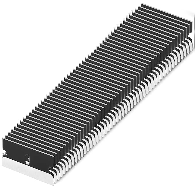 Bates- Single Edge Razor Blades, 100 Pack, Black, Razor Blades Single Edge Blades