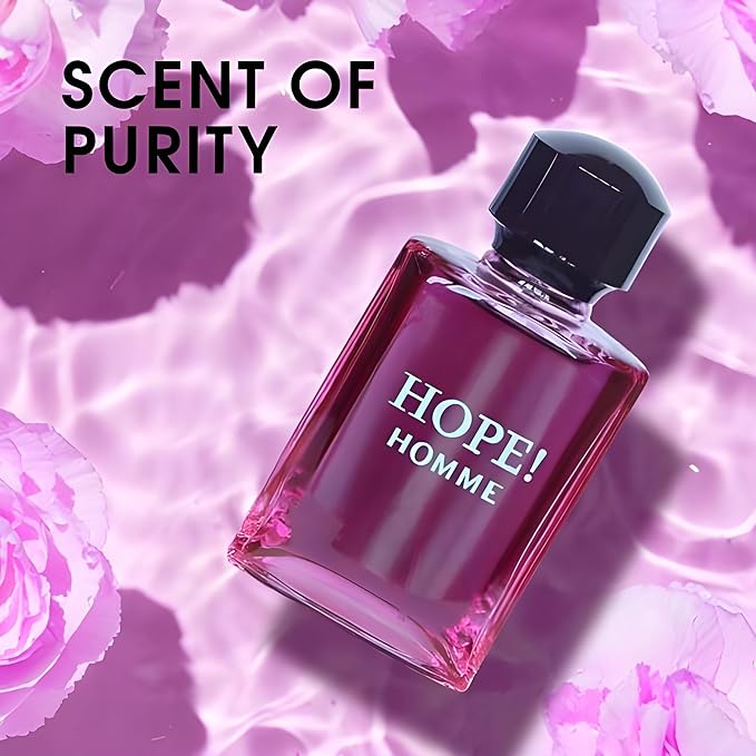 Bexter Hope Homme Eau De Parfum Spray for Men – 100 ml – Spicy Floral, Warm Woody, Long-Lasting Fragrance