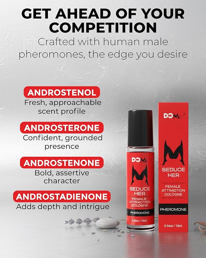 Do Me Pheromone Cologne for Men - Premium Formula Infused with Human Pheromones - Bold Men's Fragrance with Irresistible Appeal - 0.34 oz