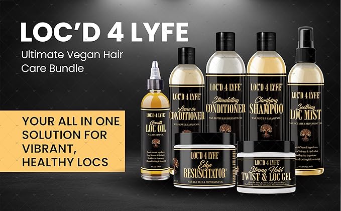 LOCD 4 LYFE Extra Strength Stimulating Conditioner 8oz – Invigorating Peppermint & Tea Tree Oil for Nourishing Scalp Relief | Refreshes, Revives & Soothes | Tingling Sensation for Healthy Hair