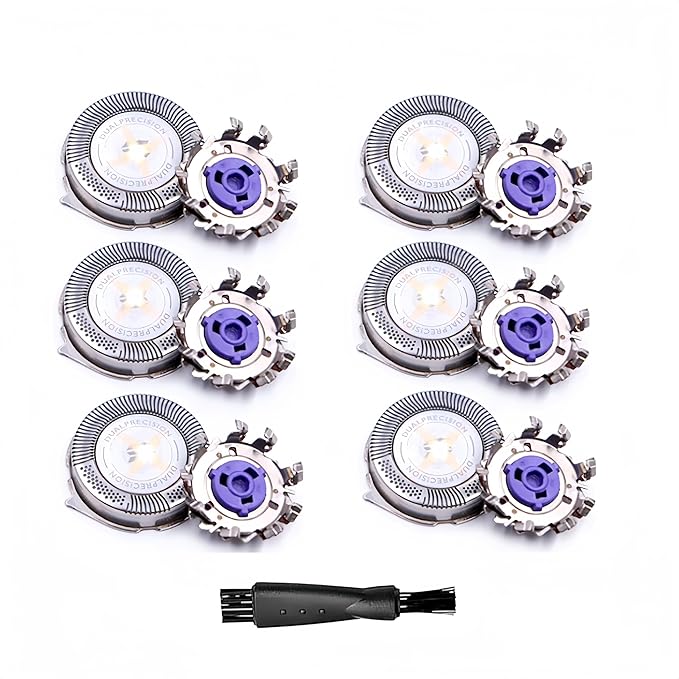 HQ8 Replacement Heads Compatible with Philips Norelco Aquatec Shavers Razor，Compatible with Philips Aquatec PT720 PT730 AT880 At830 AT810 AT815, Upgraded HQ8 Blades,6Pack