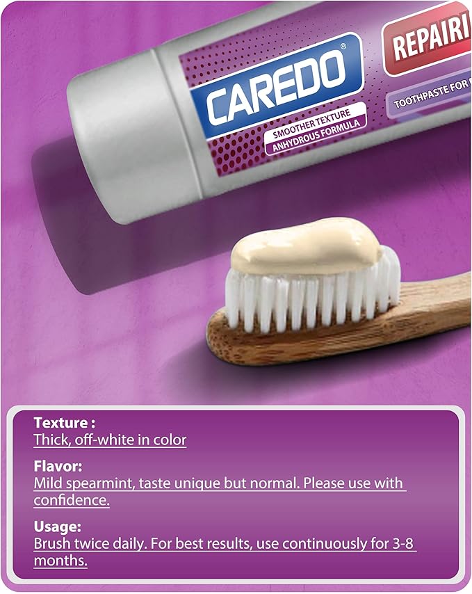 Gum Toothpaste for Periodontitis, Gum Repair for Receding Gums, Gum Disease & Gingivitis Treatment, Periodontal Disease Treatment for Gum Health, Gum Disease Repair Bad Breath Toothpaste 2 Pack
