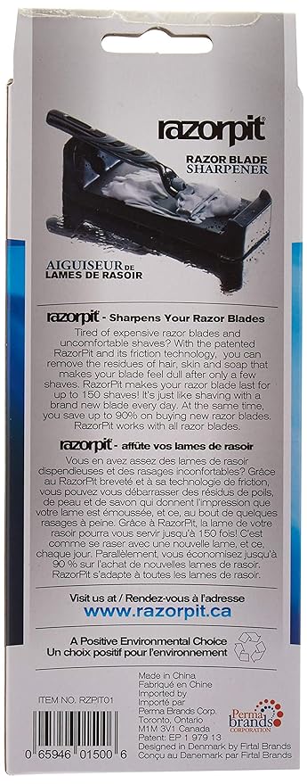 Men's Razor Blade Sharpener, Black