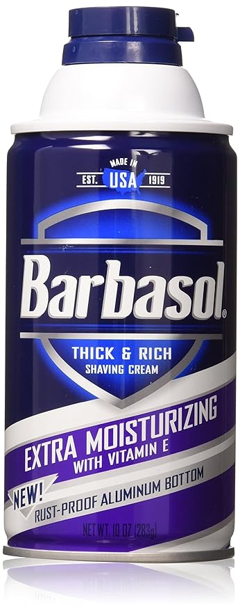 Barbasol Extra Moisturizing With Vitamin E Shaving Cream, 10 oz., 2 Piece