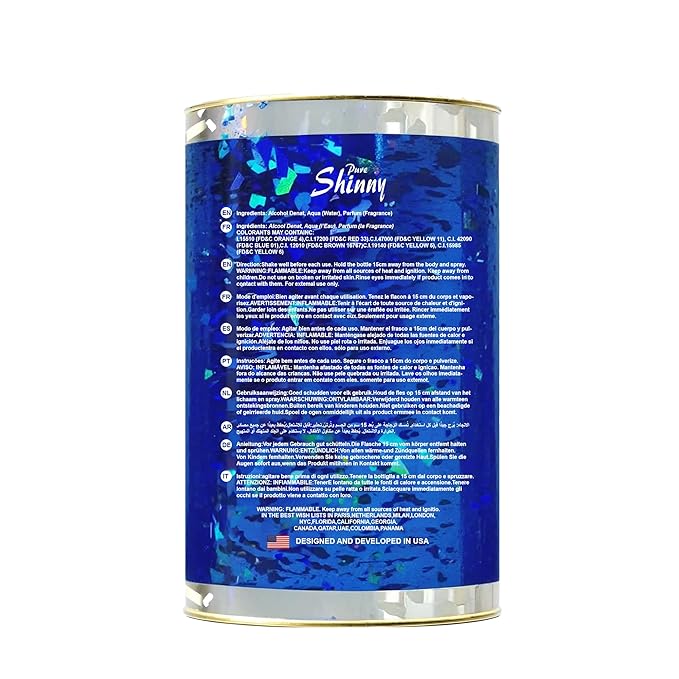 Hybrid & Company Pure Shiny Men For Men Eau De Toilette Vaporisateur Natural Spray 3.4 Fl Oz