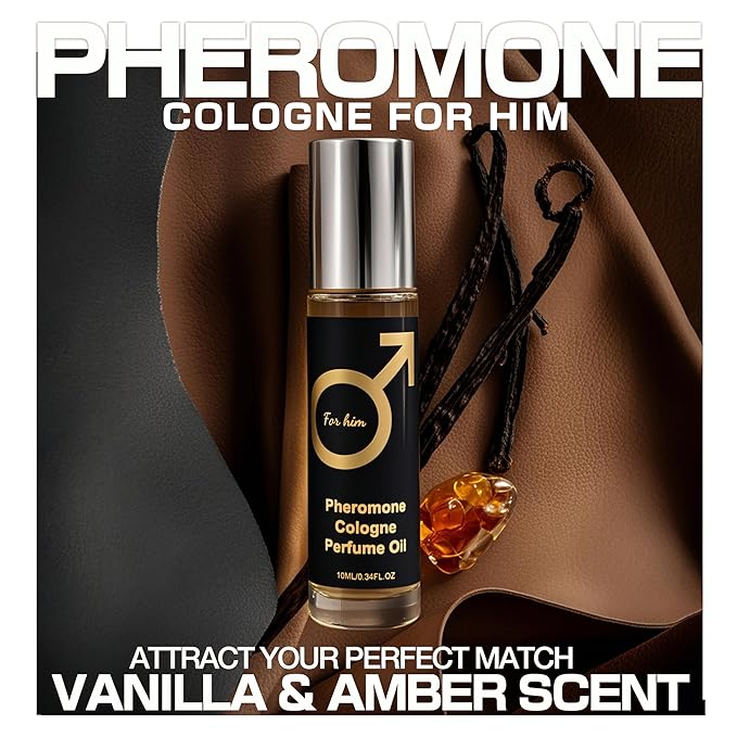 Men's Cologne Gift Set - Variety Pack of 4 Long Lasting Fragrances with 10ml Pheromone Cologne for Men Kit EDP/EDT (Vintage Heroes Noir/Vintage Hero/Vintage Man/Vintage Heroes Energy)