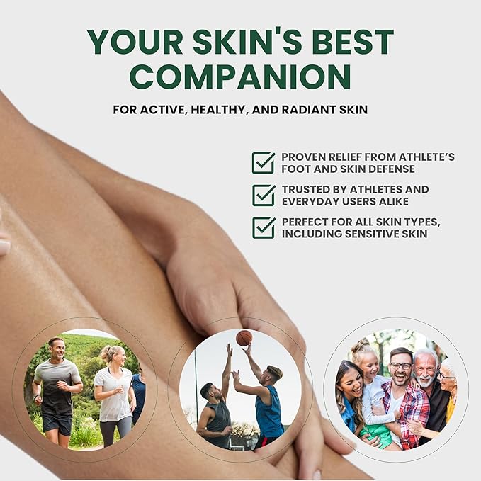 Tea Tree Oil MaxTherapy Balm, Itchy Skin Relief, Soothing for Rashes, Jock Itch, Athlete’s Foot, Chafing, Insect Bites, Folliculitis, Dry Sensitive Skin, Effective & Safe for All Ages, 1-Pack