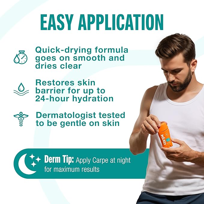 Carpe Underarm Deodorant Antiperspirant - Extra Strength Men's Antiperspirant with 72 Hour Sweat Control - Deodorant for Men - Helps Eliminate Odor - Clean Sport Scent