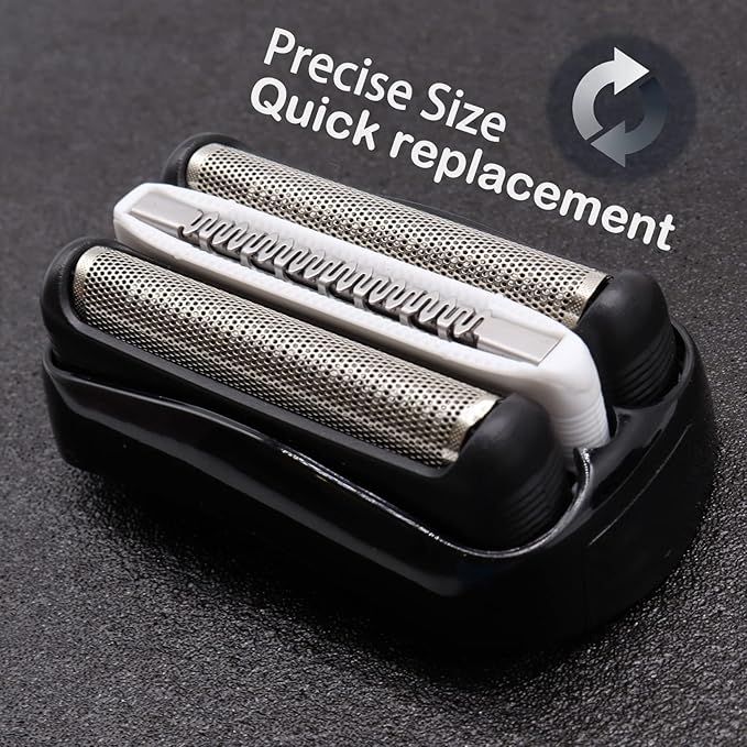 2 Pack 32B Series 3 Shaver Replacement Head for S3 Shaver 3040s, Foil & Cutter Shaver Replacement Heads for 3040s 3000s 301s 3090s 3080s...