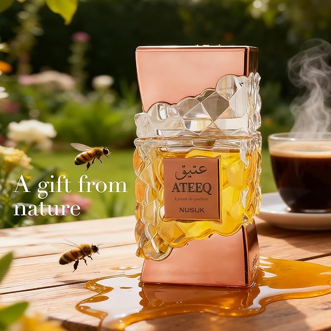 Ateeq Luxury Cologne for Men - Lavender & Oud Aromatic Elixir-100ml Eau de Parfum - Long Lasting - Versatile Signature - Elite Gift (Ateeq)