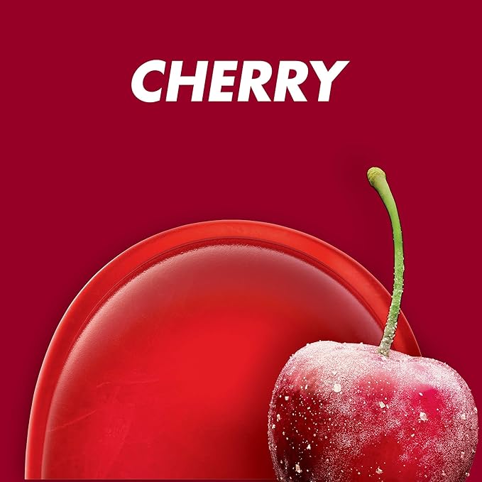 HALLS Cough and Throat Relief Cherry Cough Drops, Value Pack, 80 Drops