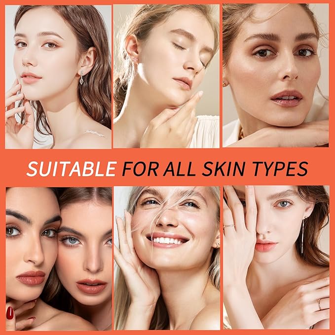 Vitamin C Face Cream, Vitamin Moisturizer C Creams with Hyaluronic Acid Squalane, V C Cream Face For Fine Lines & Tightening Skin Wrinkles, Antioxidant Firming Cream