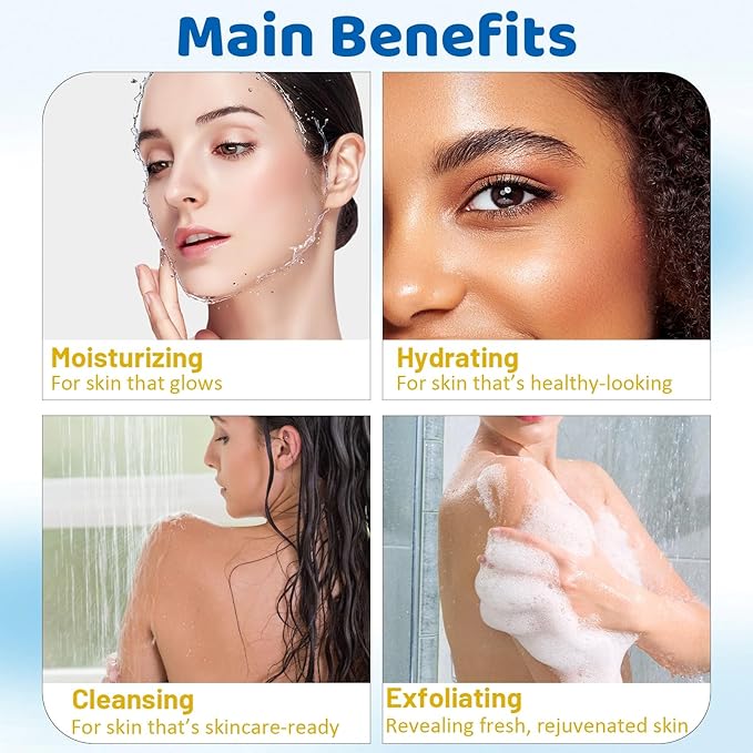 3 PCS Sulfur Dead Sea Soap, Natural Sulphur Bar Soap with Dead Sea Salt, Tea Tree Oil, Face & Body Exfoliating & Moisturizing Bar for Men & Women All Skin Types