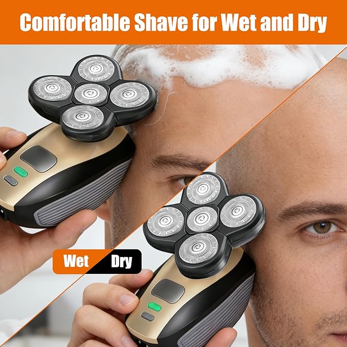 Shaver Replacement Blades Refills Compatible with Freebird Head Shaver for Bald Men (Black03)