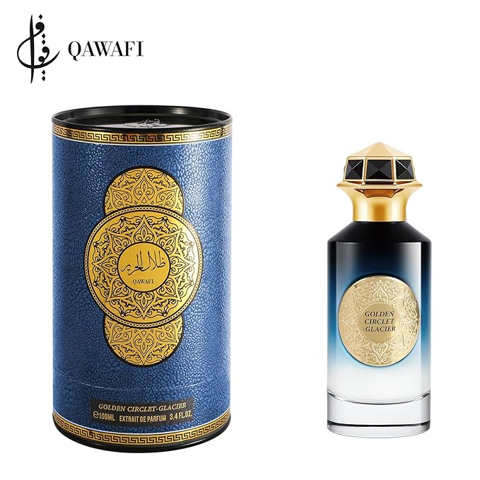 Golden Circlet-Glacier Long Lasting Perfumes For Men –Fruit, Sweet, Spicy, Leather,Woody - Enjoy An All-Day Fragrance Experience, Spray 100 Ml | 3.4 Fl. Oz