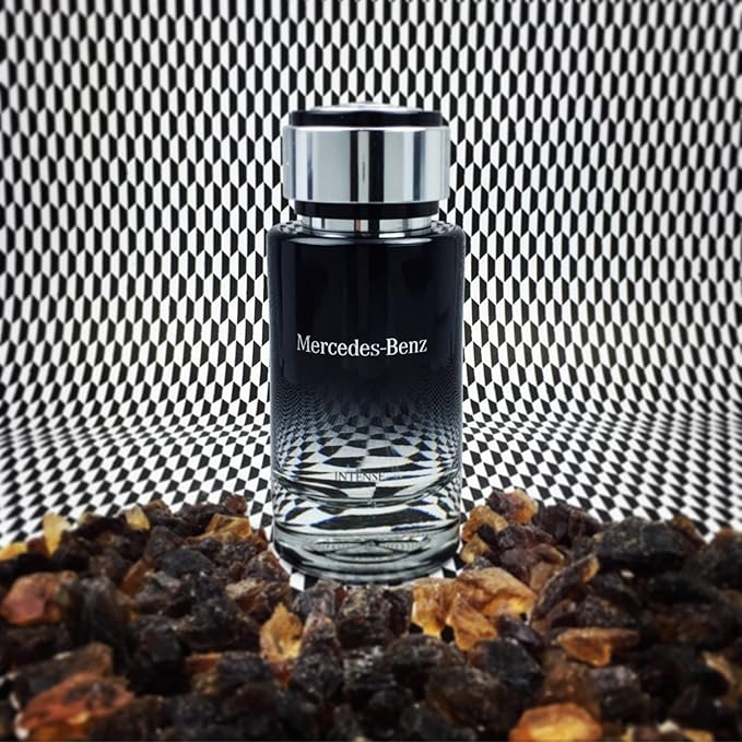 Mercedes-Benz - Intense - Eau De Toilette - Natural Spray for Men - Spicy and Aromatic Accords, 4 oz