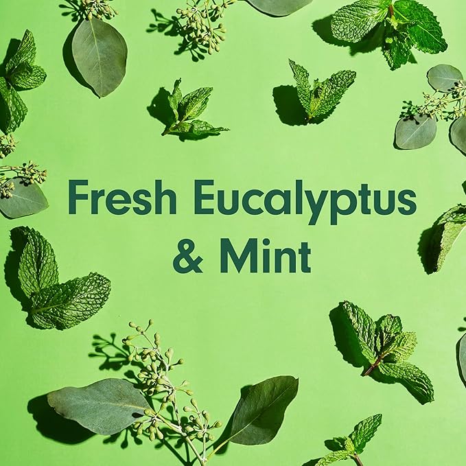 Softsoap Eucalyptus & Mint Body Wash, Moisturizing Body Wash, 20 Oz, (4 Pack)