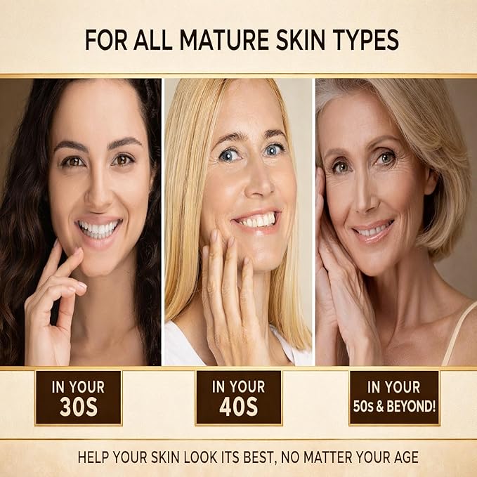 Retinol Cream For Face 50ml | Retinol Anti Aging Face Cream With Vitamin C & Hyaluronic Acid moisturizer Smooths Wrinkles, Fine Lines & Dark Spots | Deep Hydrating & Firming Skin Care