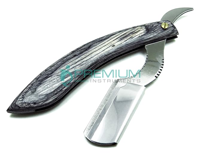 Wooden Handle Straight Shaving Barber Razors (Limited Edition)