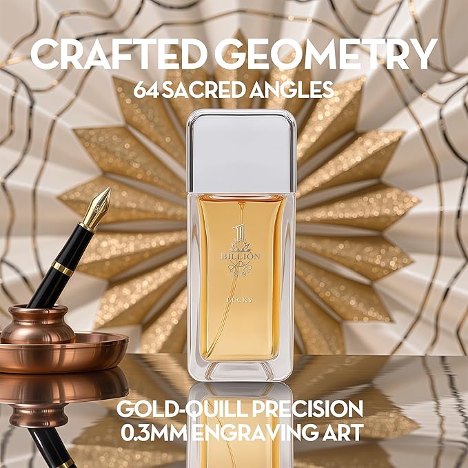 Men's Cologne Gift Set - Variety Pack of 4 Long Lasting Fragrances with 10ml Pheromone Cologne (1 Billion/1 Billion Lucky/Humrah Buni/Obscure Men)