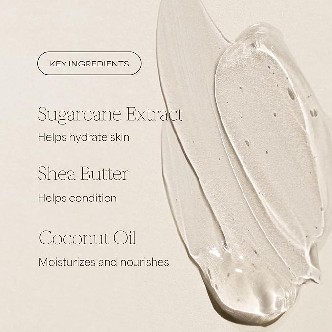 RAW SUGAR Body Wash, 20 fl oz, Caramel Vanilla Delight