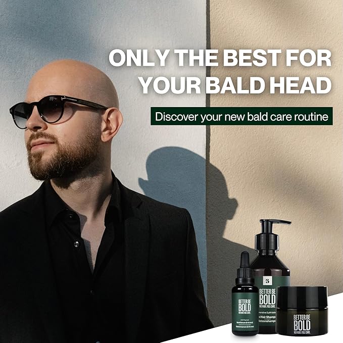 Nourishing bald cream (0-3 mm) with matte effect. Absorbs quickly. Fresh fragrance. Soothing skin after shaving thanks to magnolia extract. Natural and vegan. Made in Germany