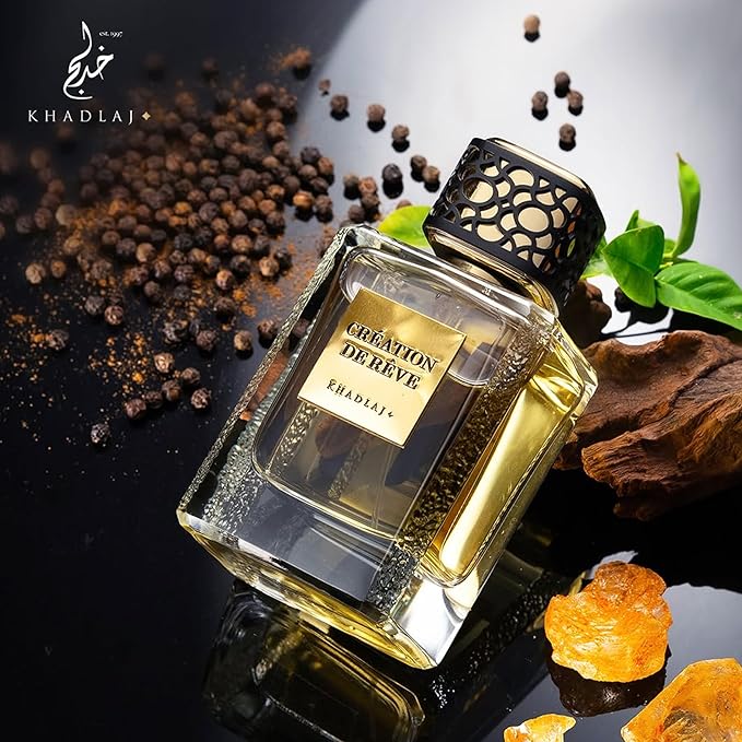 KHADLAJ PERFUMES Khadlaj Maison Creation De Reve Eau De Parfum Spray, 3.4 Ounce (Unisex)