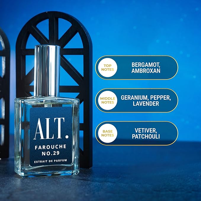 ALT. FRAGRANCES Farouche No. 29 Extrait de Parfum for Men Inspired by Perfume, 60ml