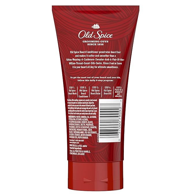 Old Spice, Beard Leave In Conditioner for Men, 5 Fl Oz
