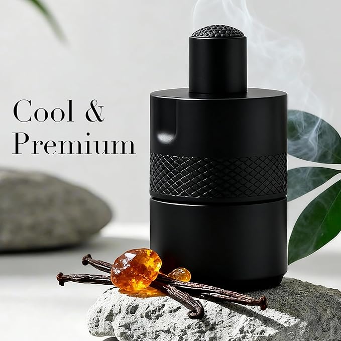 Men's Fragrance Collection 4pcs 3.4 Fl Oz Set IncludeHunter Noir, Hunter Platina, Azura Noir Intense&Azura Scents Eau de Toilette Gift