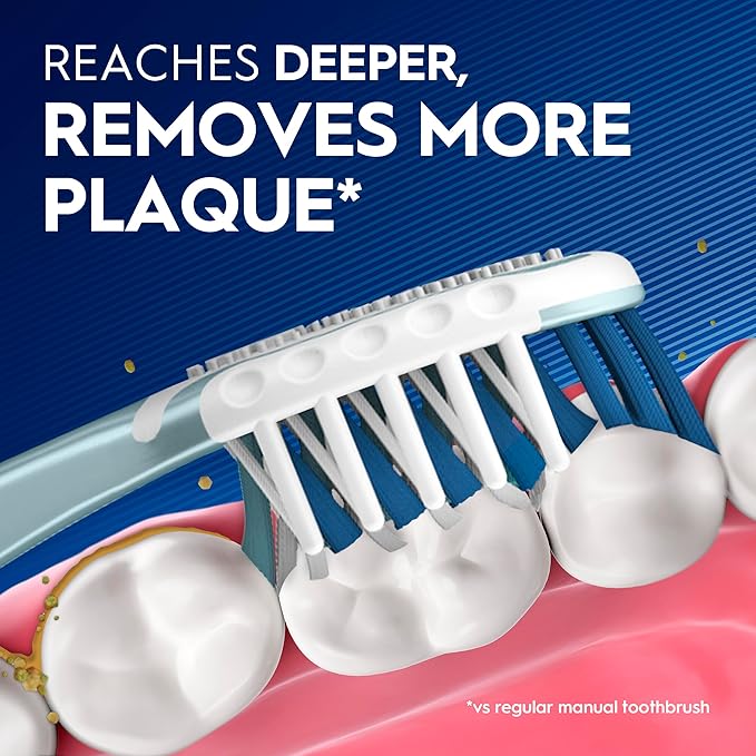 Oral-B CrossAction All In One Toothbrush, Soft, Deep Plaque Removal, 4 count