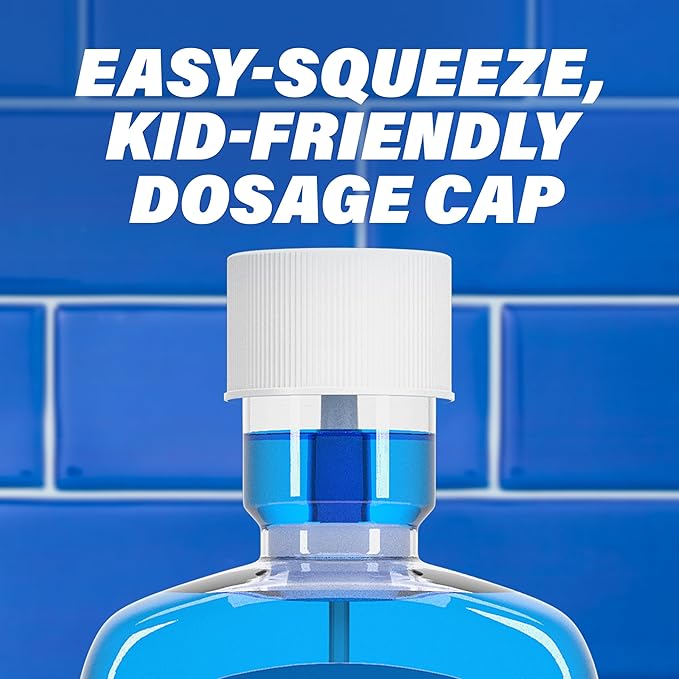 ACT Kids Anticavity Fluoride Rinse Pineapple Punch 16.9 fl. oz. Accurate Dosing Cup, Alcohol Free (Pack of 2)