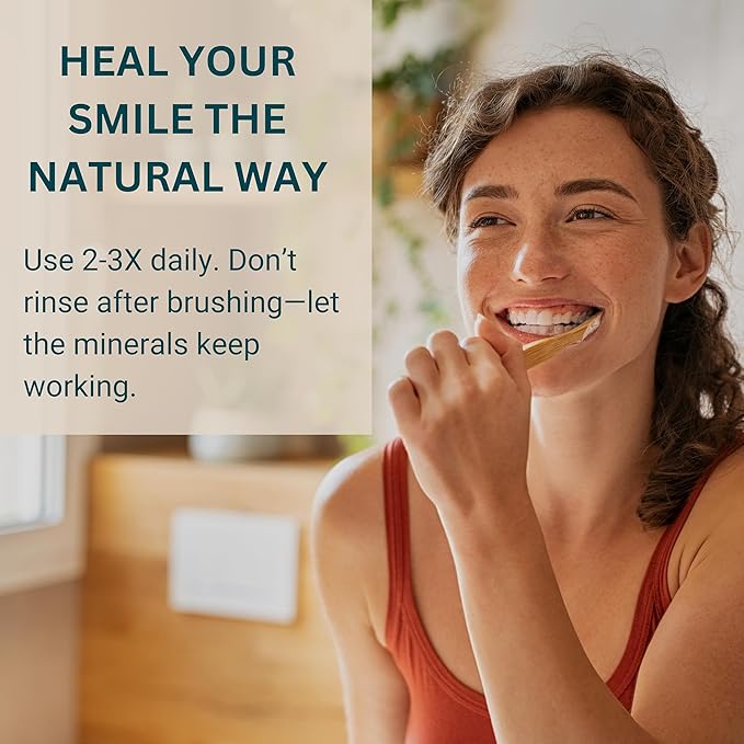 pH Balancing Toothpaste | Natural Strawberry Flavor | Fluoride-Free | SLS-Free | Gentle Whitening | Supports Healthy Oral Microbiome | 3 oz