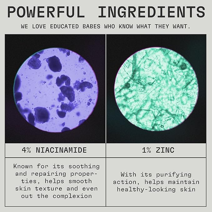 Blemish Face Moisturizer, Niacinamide & Zinc PCA, Revitalizes & Smoothes the Skin, Lightweight Gel Face Cream, EWG Verified, Fragrance-Free, Dermatologically Tested, 1.7 Fl Oz