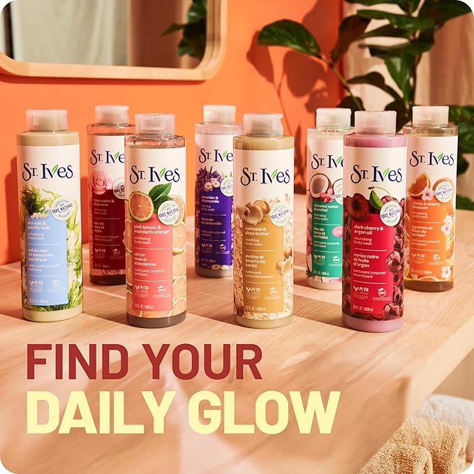 St. Ives Body Wash Pink Lemon and Mandarin Orange 22 Ounce