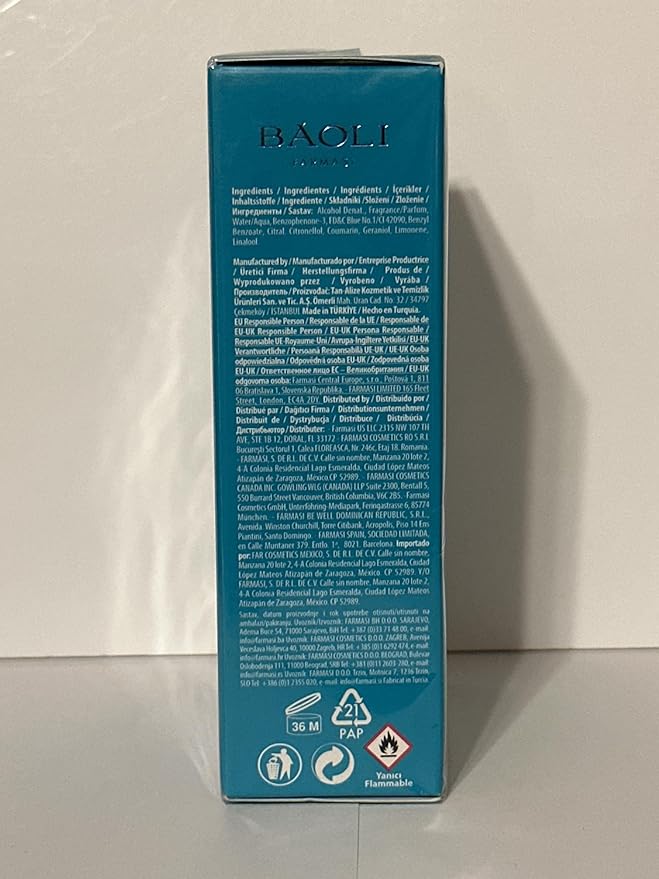 FARMASi Baoli eau de Parfum for Men, 90 ml./3.04 fl.oz.