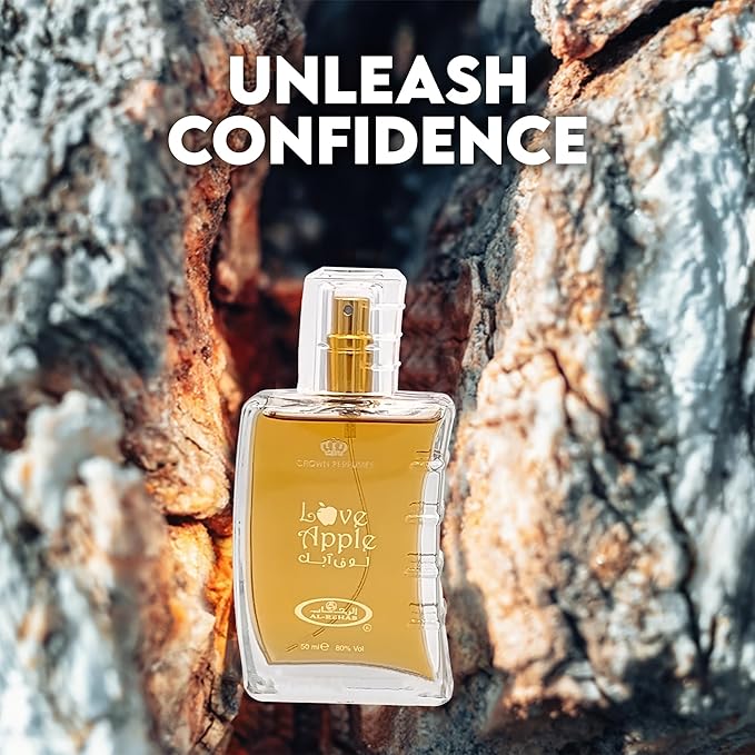Love Apple Men’s Cologne - Fresh & Fruity with Eau De Toilette a Hint of Sophistication,Long-Lasting Scent Perfume for Men Elegant Bottle 3.4 Fl Oz Fragrance for Refined Occasions